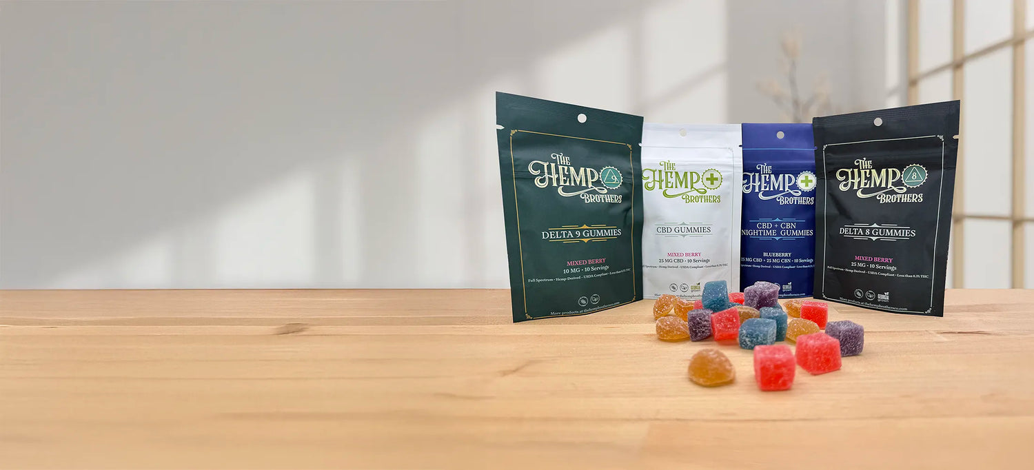 The Hemp Brothers Gummy Line Up